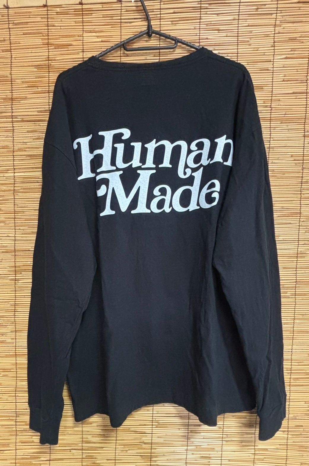 HUMAN MADE Girls Don ’t Cry Long sleeve tops "Black" / VERDY