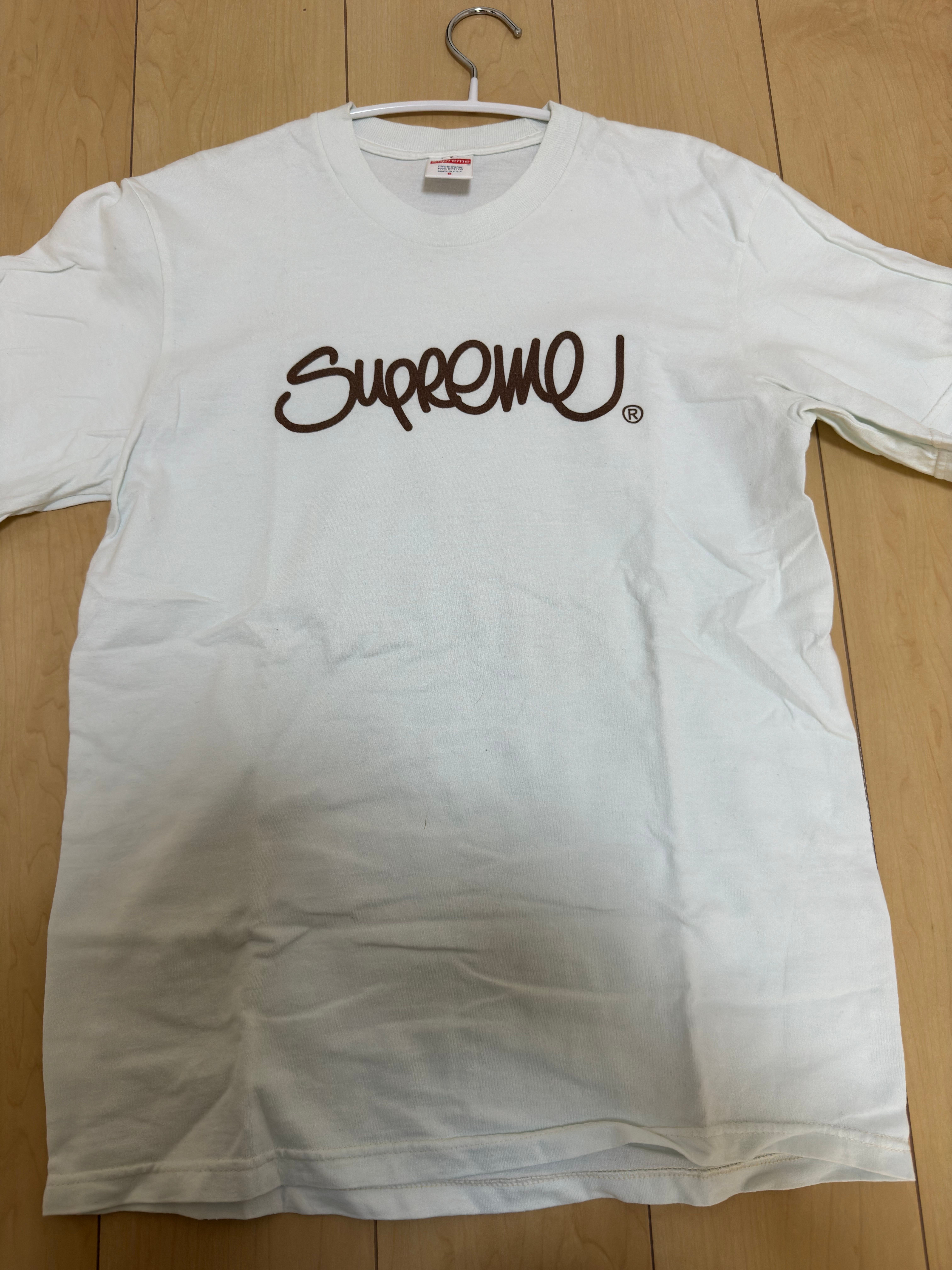 Supreme Handstyle Tee "Natural"