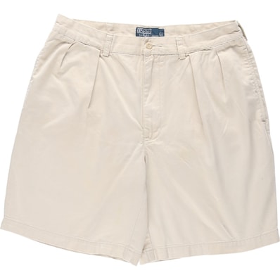 古着 ラルフローレン Ralph Lauren POLO by Ralph Lauren TYLER SHORT ツータック チノショーツ ショートパンツ メンズw34相当/eaa633221