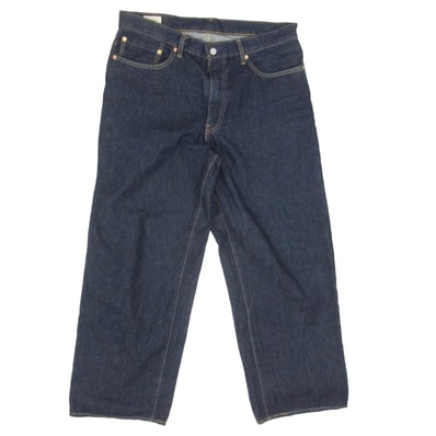 Levi's リーバイス デニムパンツ A4750-0020 578 BAGGY JEANS バギー ジーンズ デニム パンツ インディゴ インディゴブルー系 36【中古】