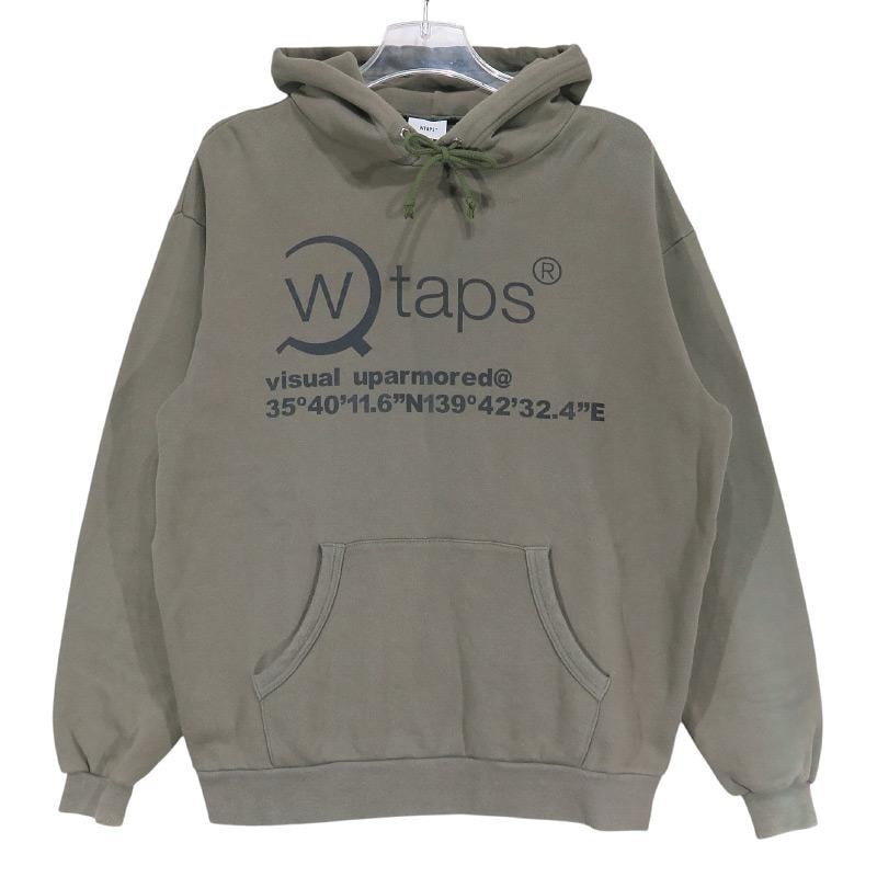 WTAPS ダブルタップス OG HOODED オージーフーデッド オリーブドラブ プルオーバー パーカー フーディー トップス サイズ02(M)