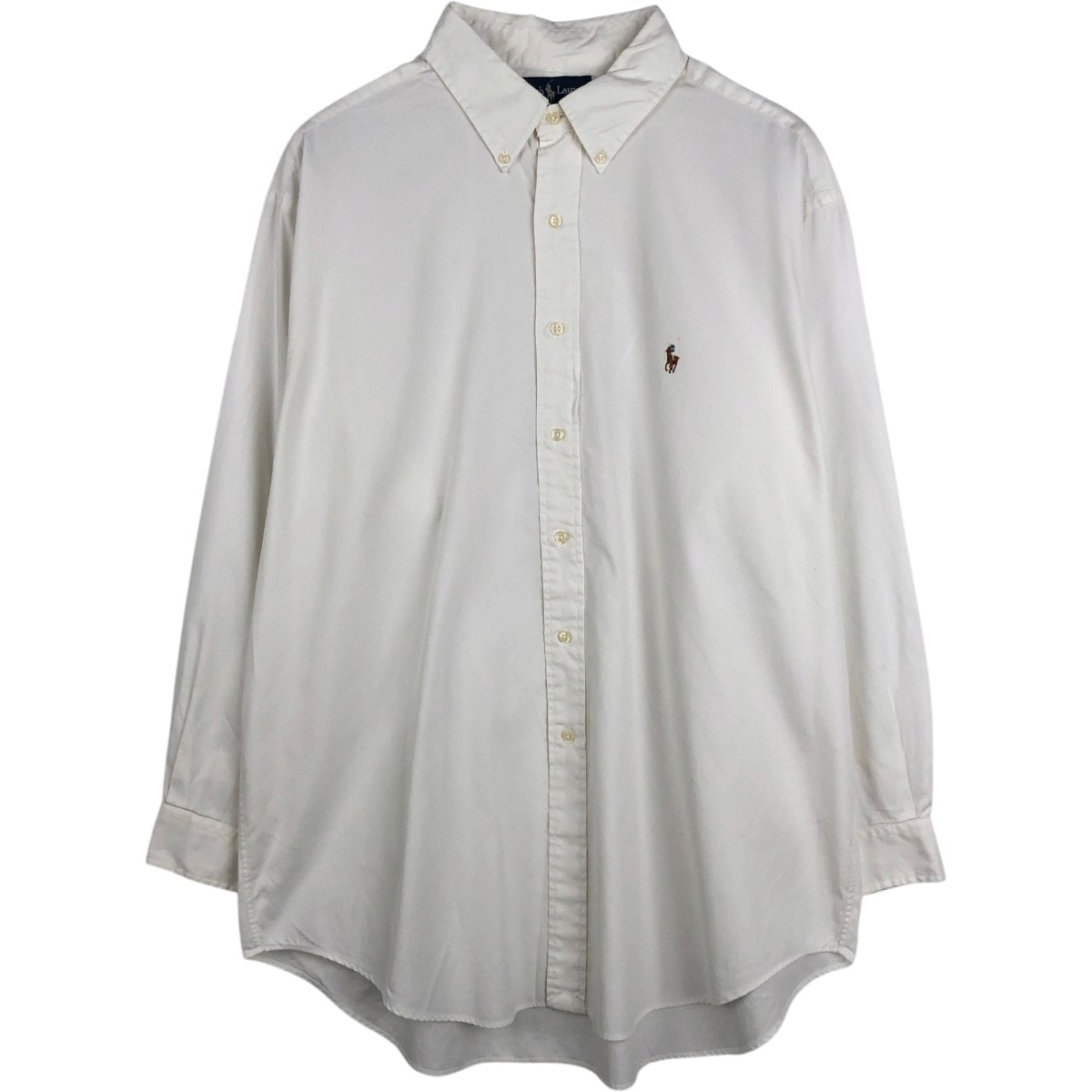 古着 ラルフローレン Ralph Lauren YARMOUTH 長袖 ボタンダウンシャツ メンズXL相当/eaa676899
