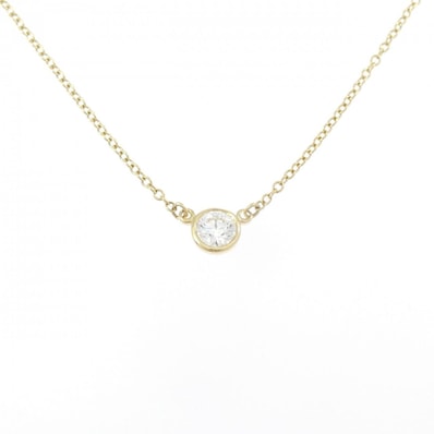 ティファニー バイザヤード ネックレス 0.22CT H VVS1 3EXT