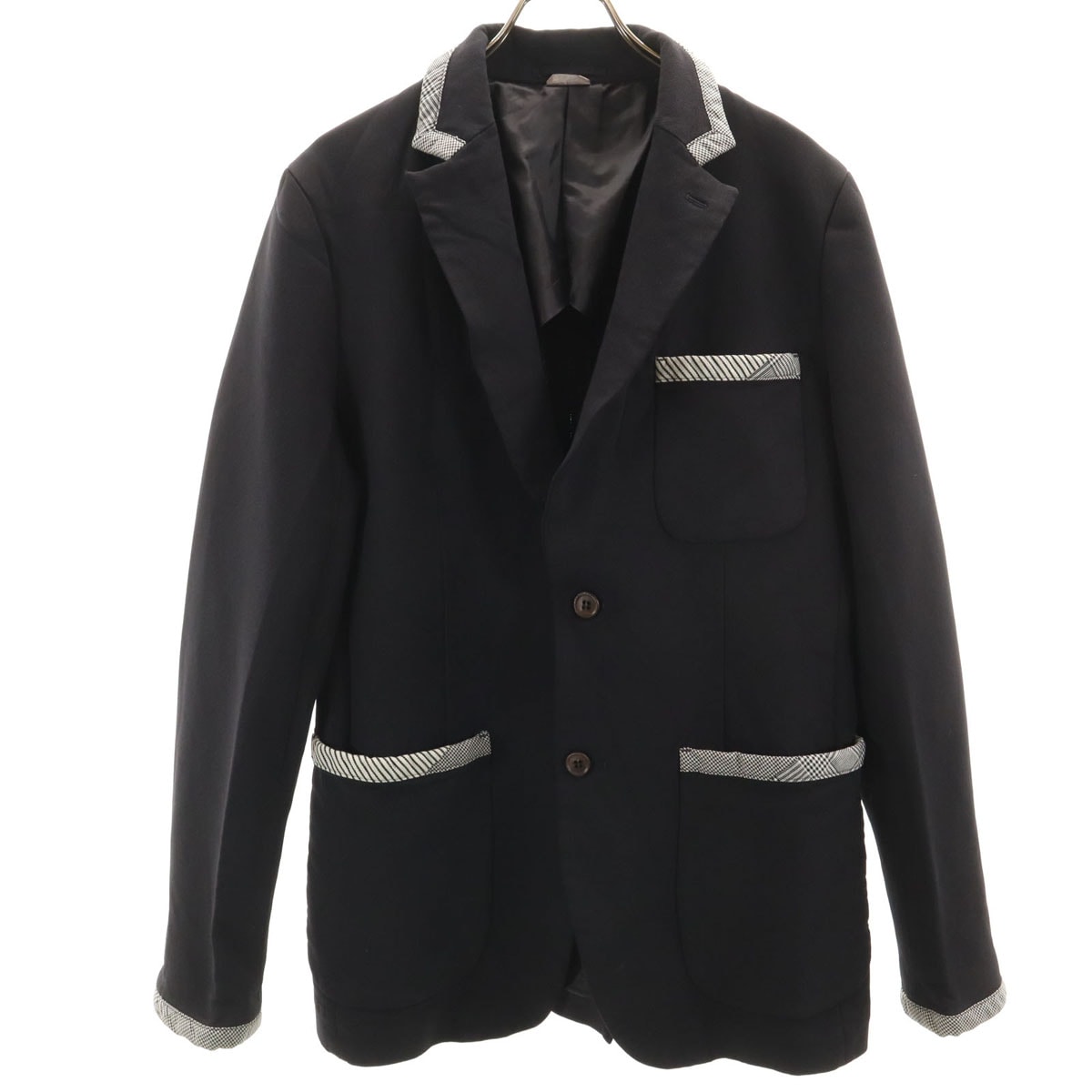 COMME des GARCONS HOMME DEUX コムデギャルソンオムドゥ 2013年 日本製 テーラードジャケット L ネイビー
