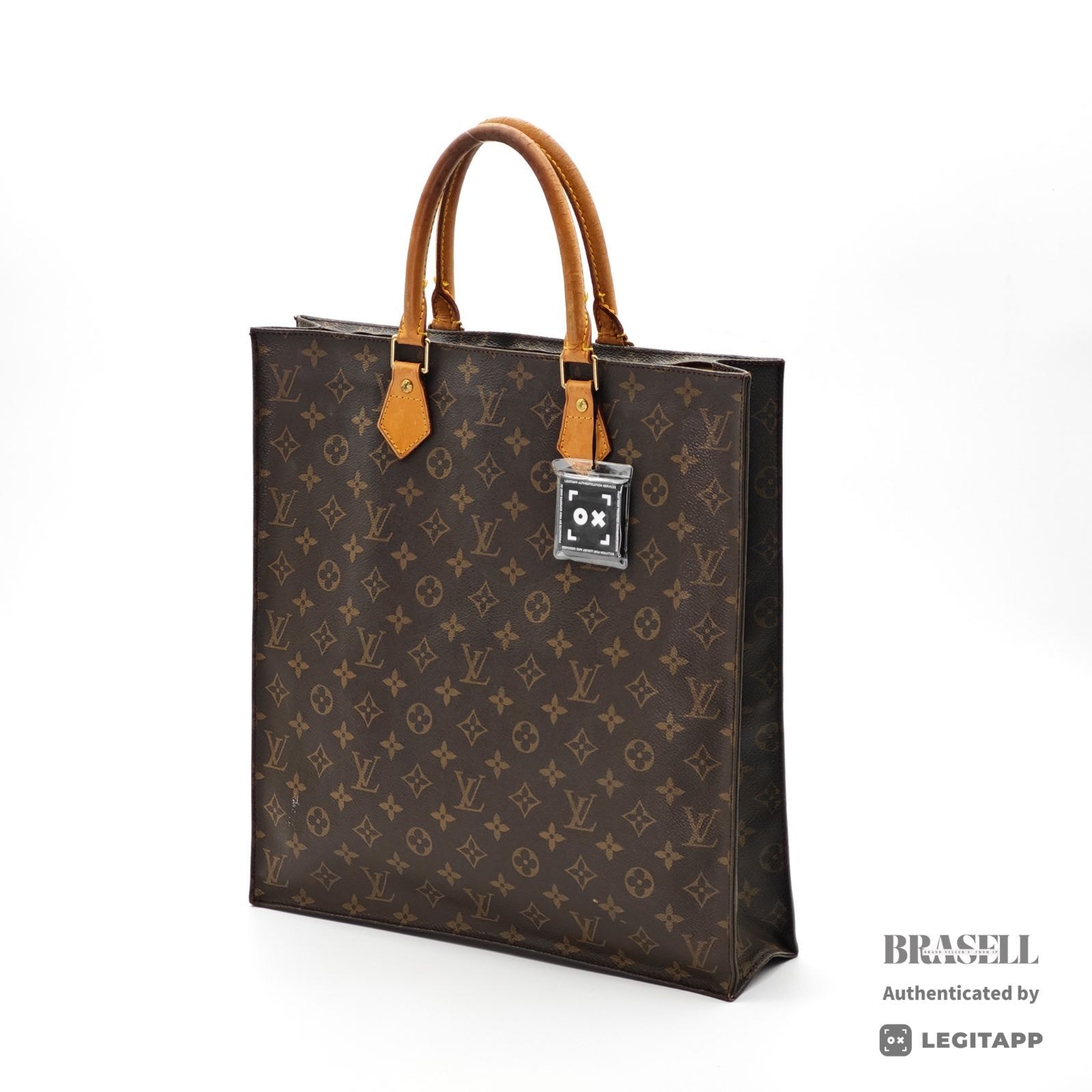 LOUIS VUITTON ルイ・ヴィトン サックプラ Monogram サックプラ M40805 MI0061 ハンドバッグ Monogram Canvas Brown レディース