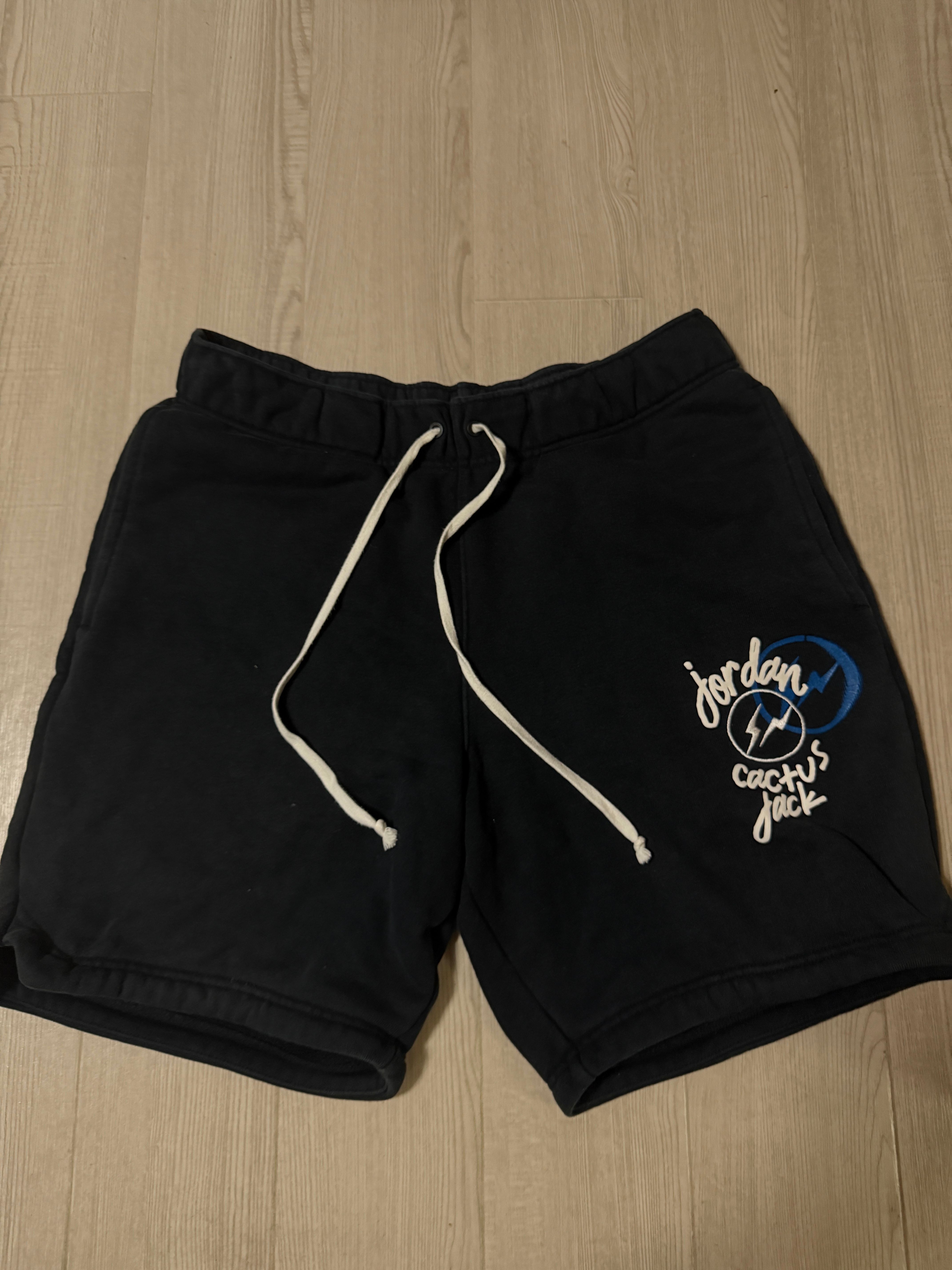 Air Jordan Travis Scott Fragment Shorts "Black" DJ0617-010 / DJ0618-010