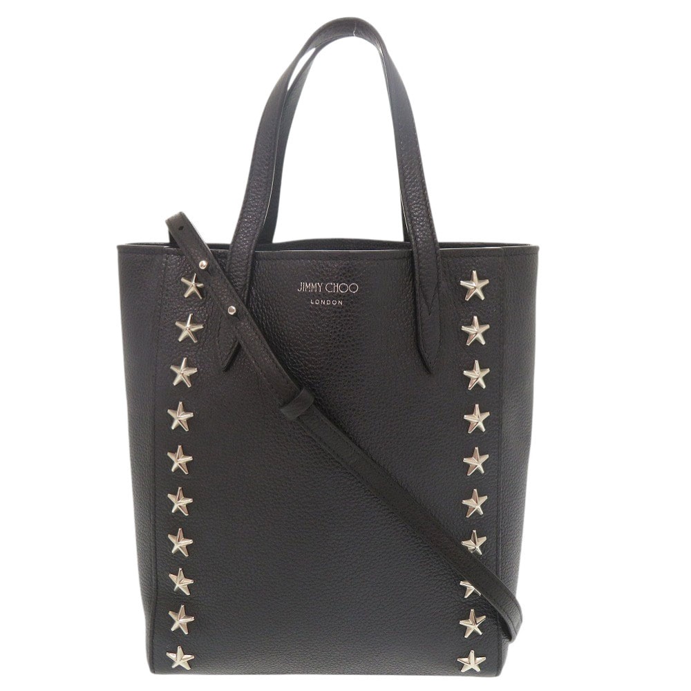 ジミーチュウ  ブリア トート スタースタッズ  2WAY レザー