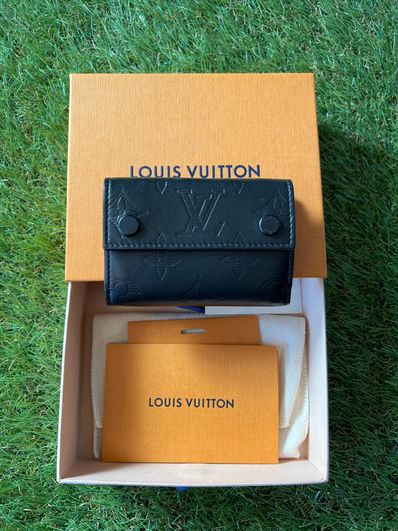 Louis Vuitton Discovery Compact Wallet Monogram Shadow "Noir"