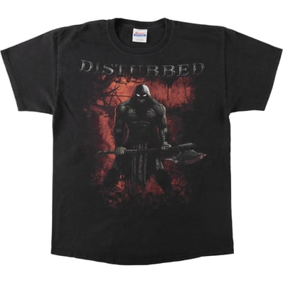 古着 00年代 ヘインズ Hanes HEAVYWEIGHT DISTURBED ディスターブド バンドTシャツ バンT メンズL相当/eaa636454