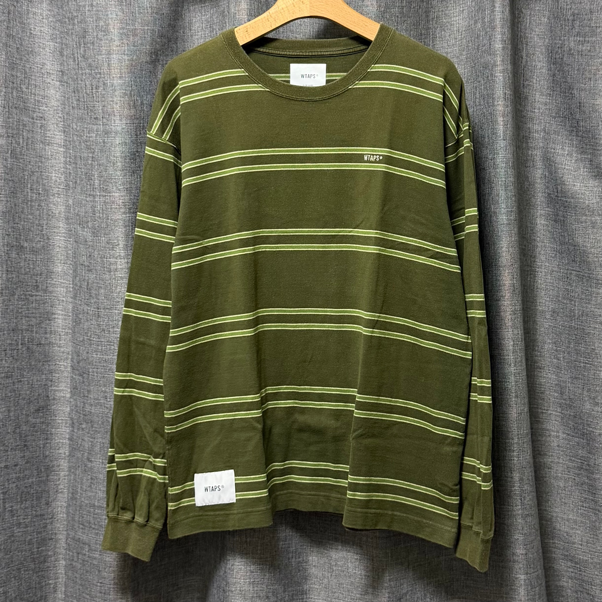 WTAPS Jam 02 LS Cotton "Olive Drab"