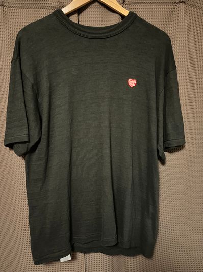 HUMAN MADE Heart Badge T-Shirt "Black"