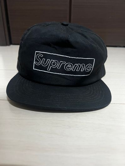 Supreme KAWS Chalk Logo 5-Panel "Black"