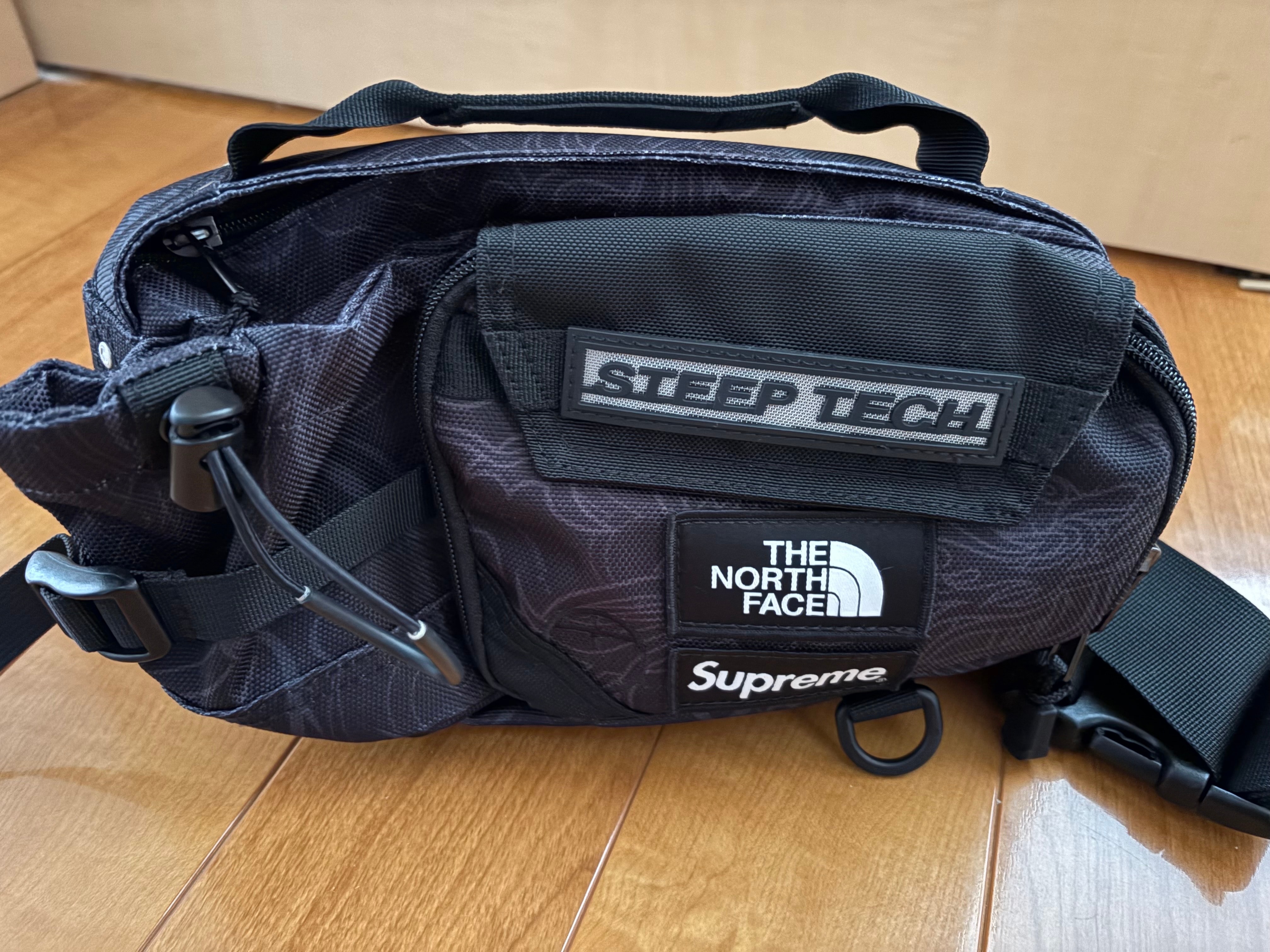 Supreme x The North Face Steep Tech Waist Bag "Black Dragon" NM82291I / NF0A82YW