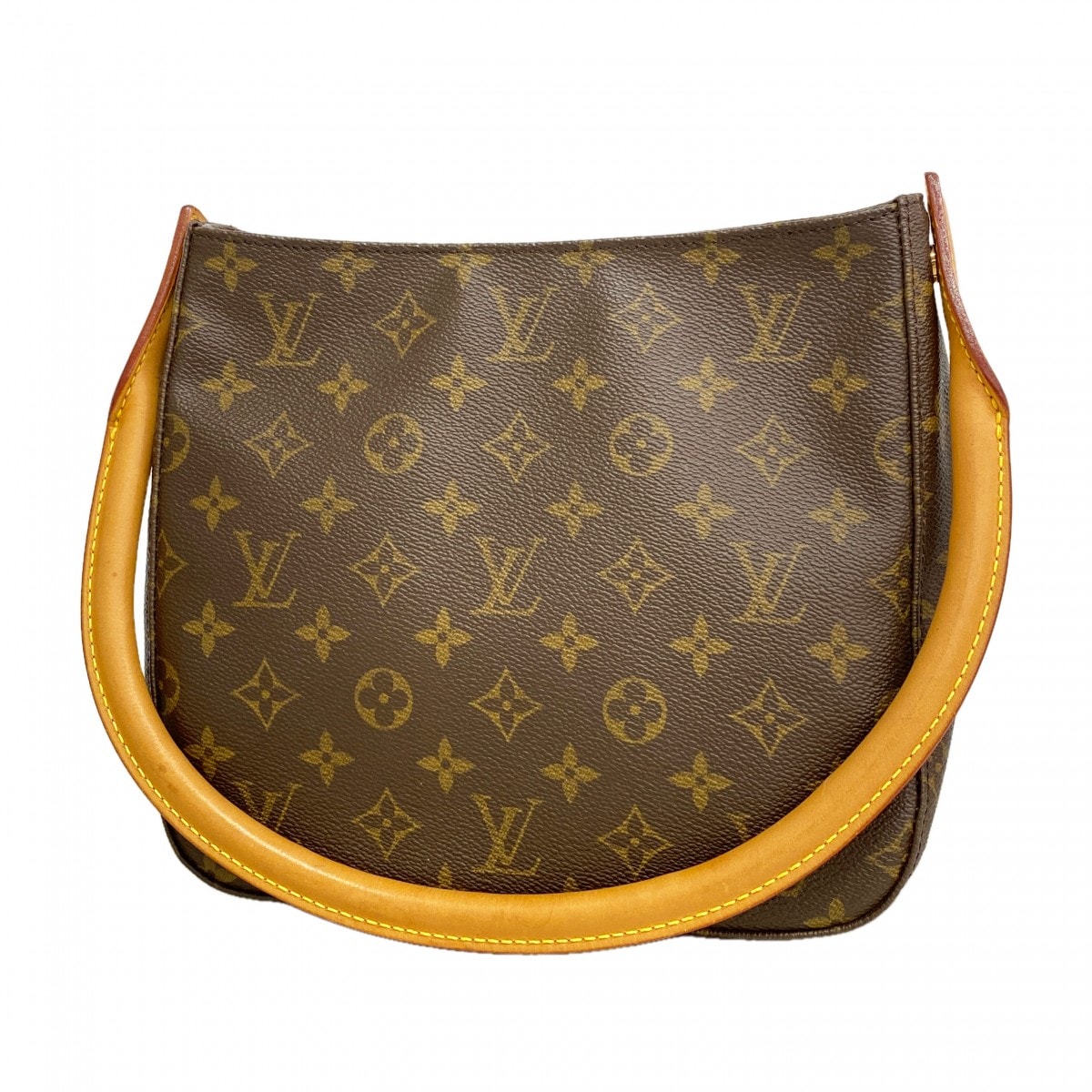 【6gd5144】ルイヴィトン ショルダーバッグ モノグラム ルーピングMM M51146 ブラウン【中古】レディース