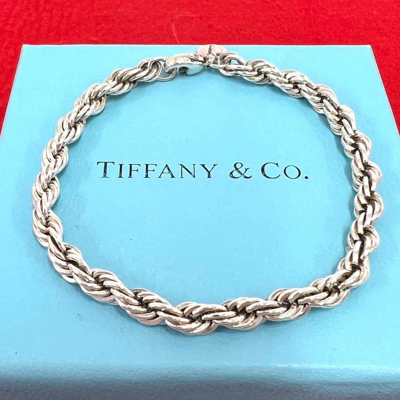 TIFFANY&Co. ティファニー ツイストロープ ブレスレット シルバー925 ブレスレット シルバー
 34851