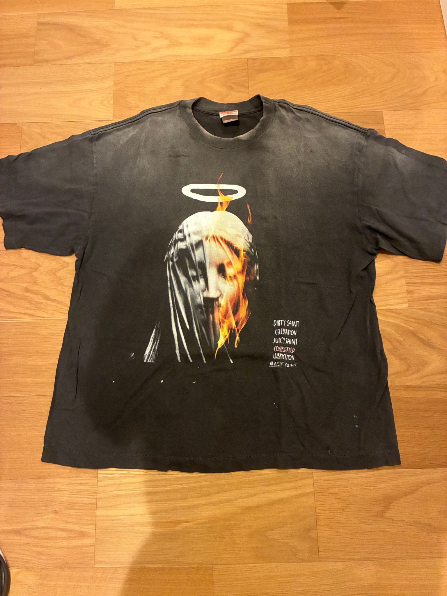 SAINT Mxxxxxx SS Tee Devil Daddy "Black" SM-HR8-0000-002