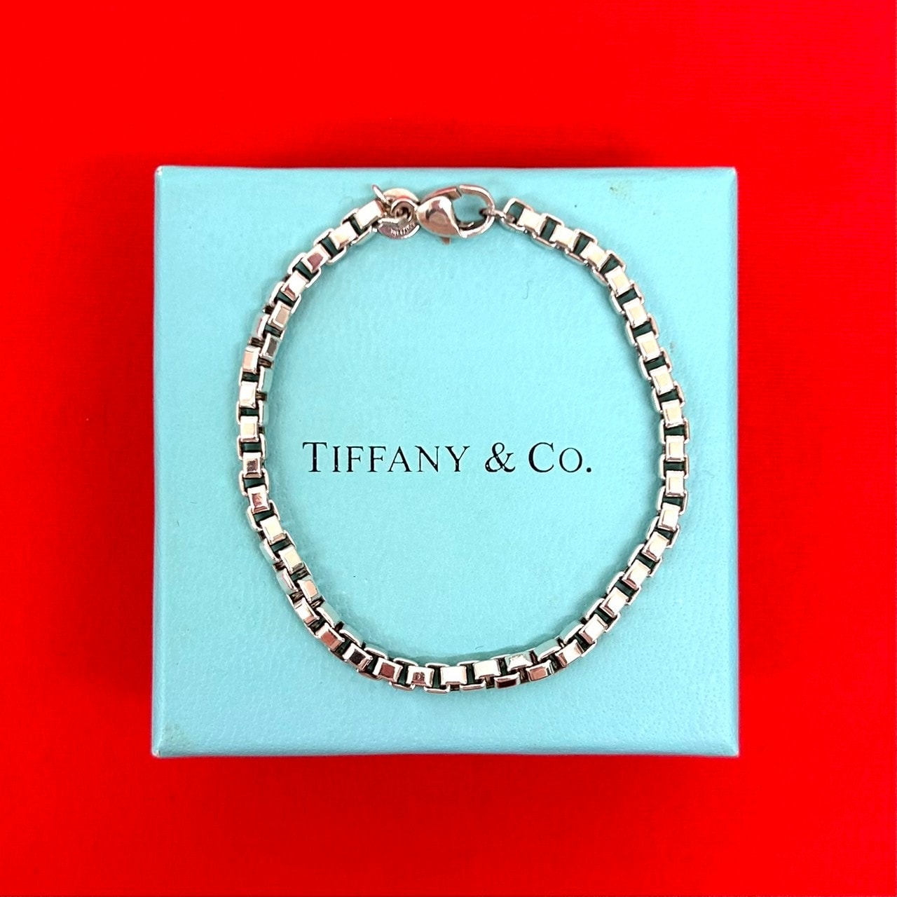 TIFFANY&Co. ティファニー ベネチアン チェーン シルバー925 ブレスレット シルバー
 78718