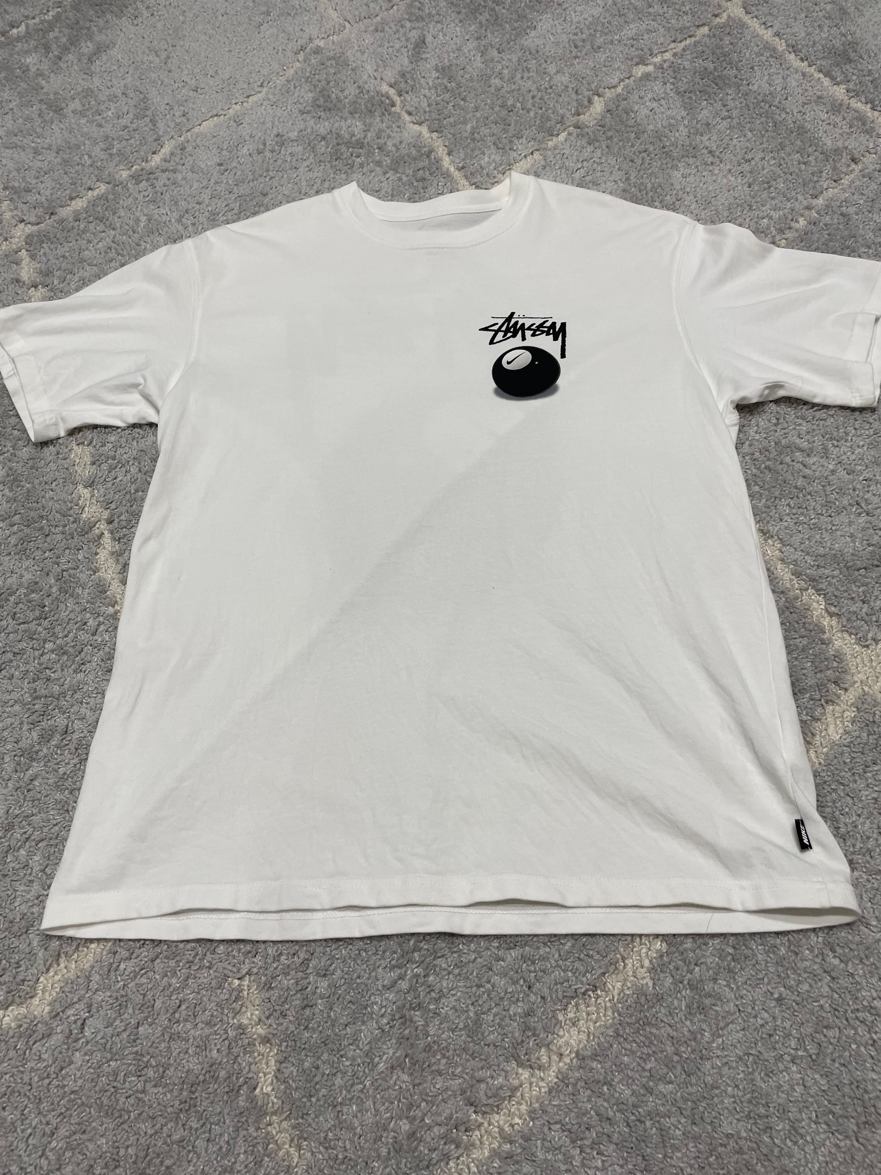 Stussy × Nike SS 8 Ball T-Shirt "White"