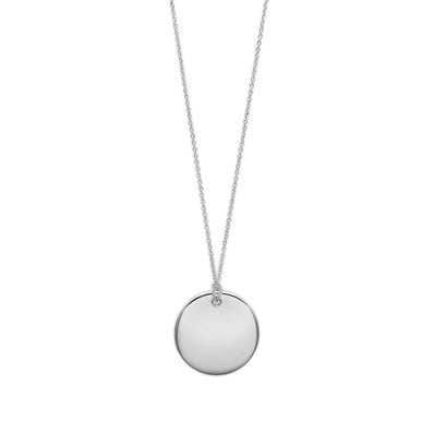 TIFFANY&Co. ティファニー ラウンドプレート エルサペレッティ ネックレス
ペンダント SV925 シルバー 新品仕上済 ユニセックス
【中古】
