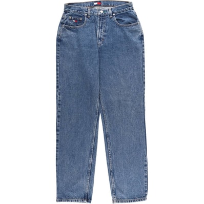 古着 90~年代 トミーヒルフィガー TOMMY HILFIGER テーパードデニムパンツ レディースL(w30)相当 ヴィンテージ/eaa557386