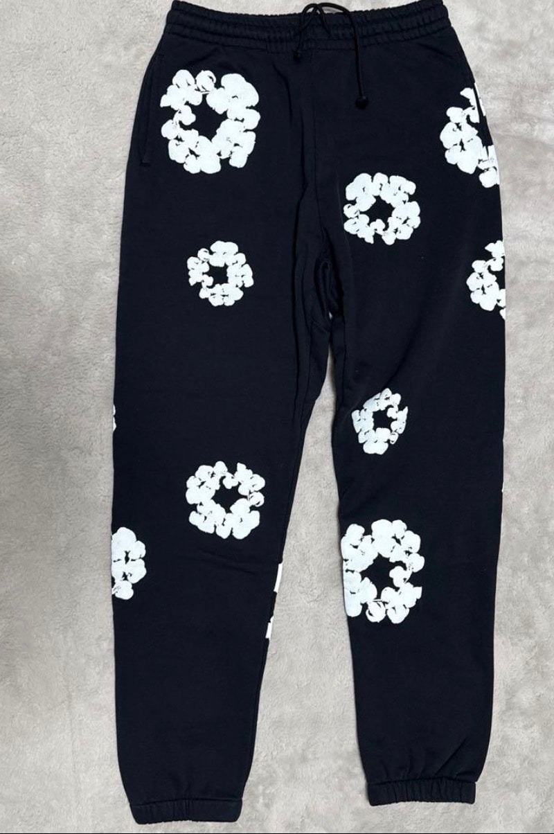 デニムティアーズ ザ コットン リース スウェット パンツ "ブラック"