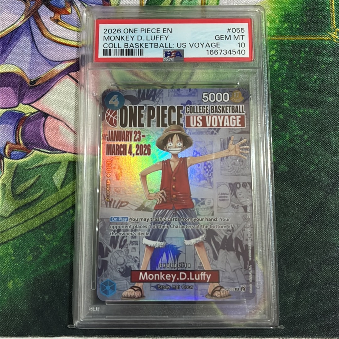 PSA10】モンキー・D・ルフィ：P (開封済) [P-055]【英語版