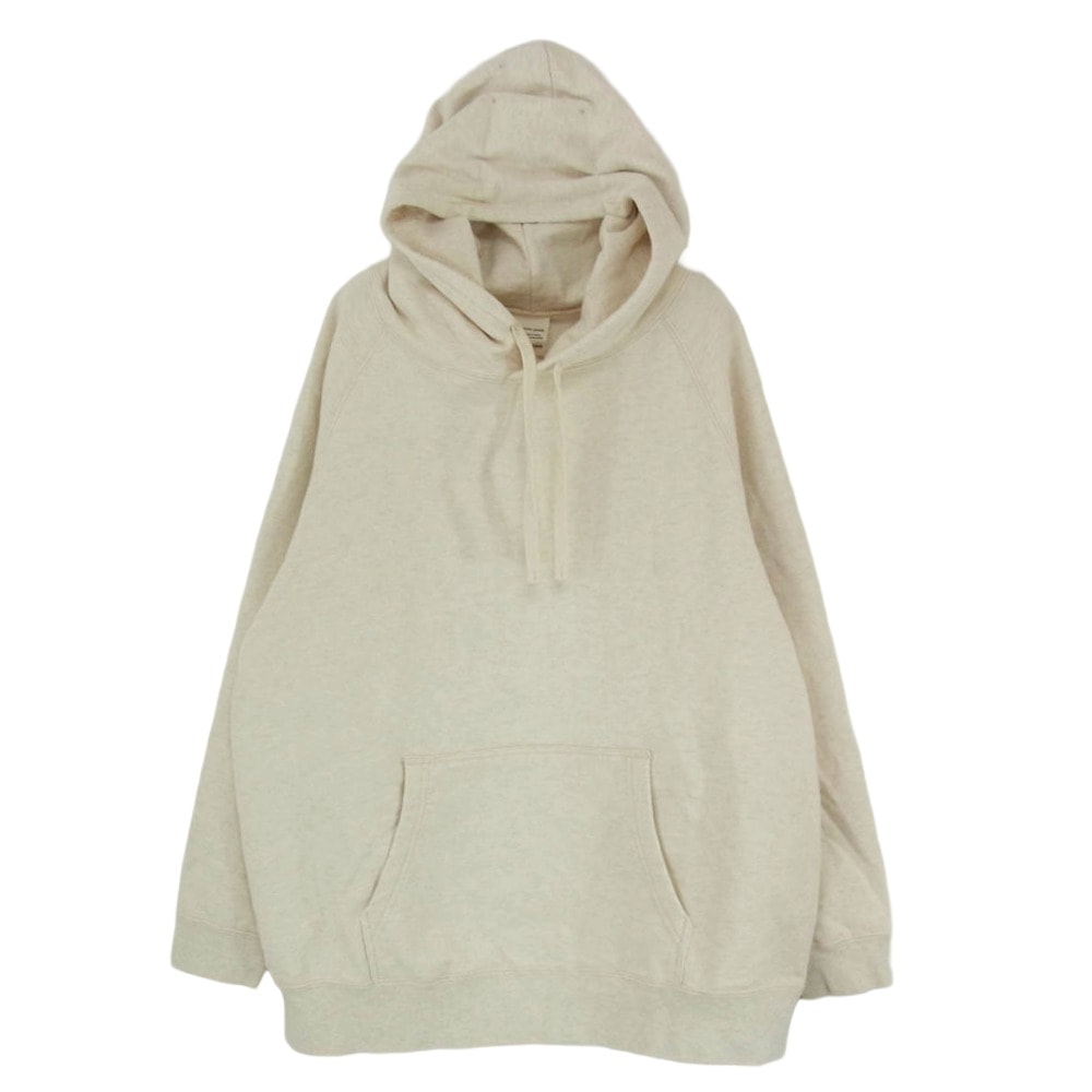 snowpeak スノーピーク パーカー SW-22SU402 Recycled Cotton Pullover Hoodie リサイクル コットン スウェット パーカー オフホワイト系 M【中古】
