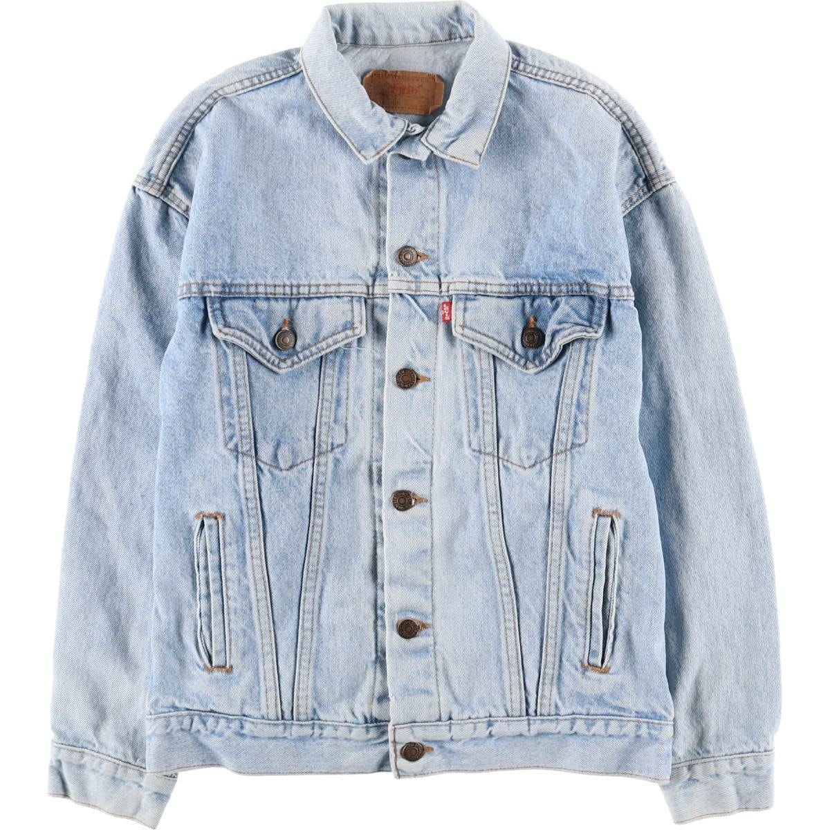 古着 ~00年代 リーバイス Levi's 57508-0214 デニムジャケット Gジャン USA製 メンズL相当/eaa603964