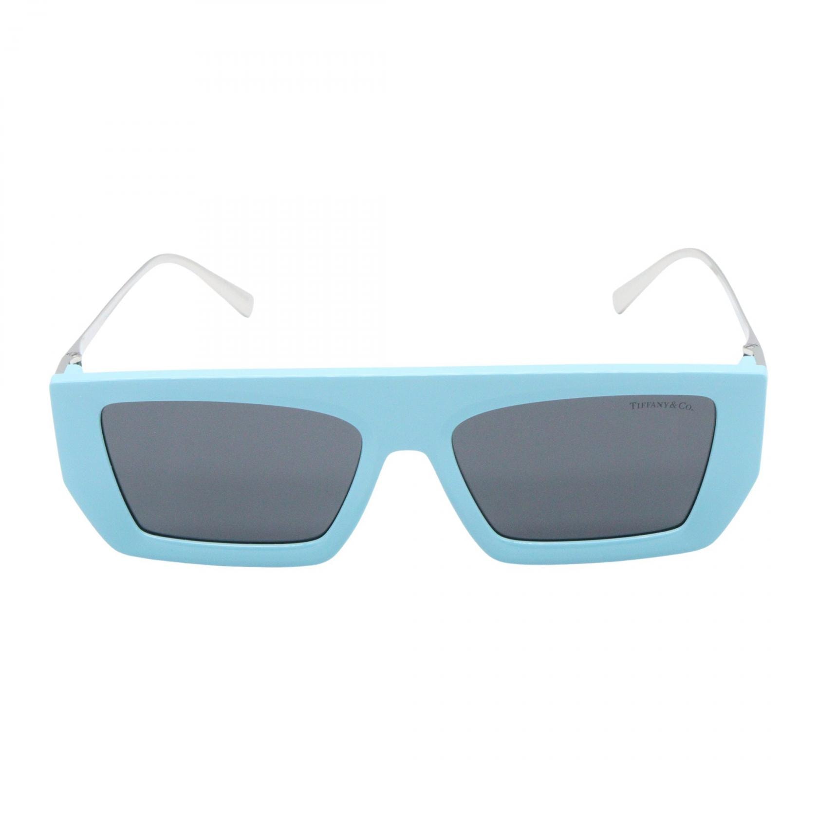 ティファニー TIFFANY&CO サングラス 衣料品 プラスチック / ニッケル メンズ レディース ブルー系 / ブラック系 4214U8388/S4 【新品】