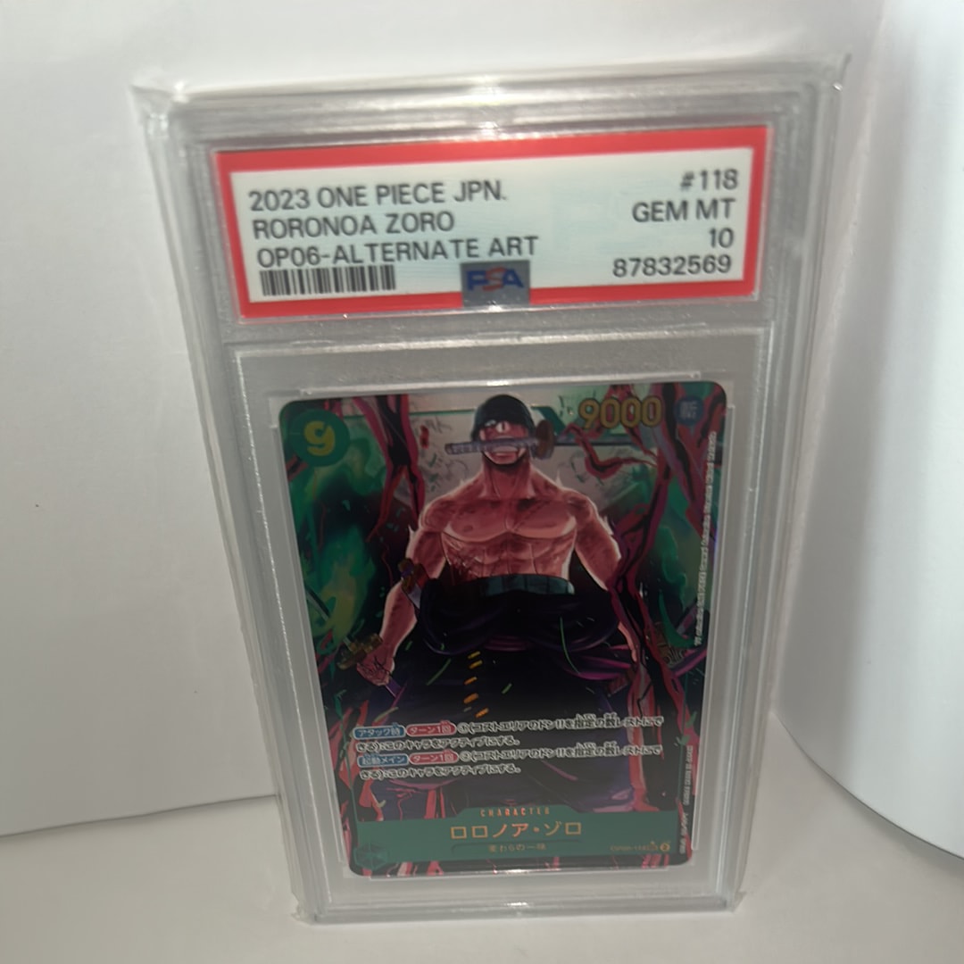 PSA10】ロロノア・ゾロ SEC [OP06-118](スペシャルグッズセット「2nd