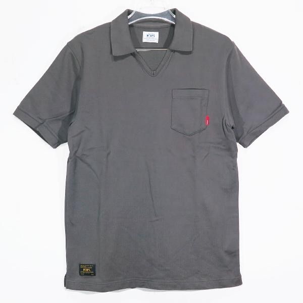 WTAPS ダブルタップス 13SS CARIB/SHIRT ポロシャツ グレー