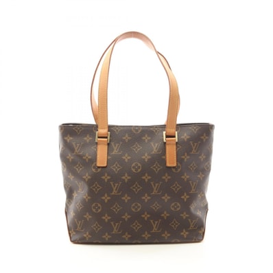 ルイ・ヴィトン LOUIS VUITTON カバピアノ モノグラム ショルダーバッグ バッグ PVCコーティングキャンバス レザー モノグラム レディース ブラウン系 M51148 【中古】