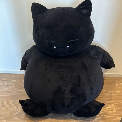 FRAGMENT x POKEMON THUNDERBOLT PROJECT SNORLAX DOLL-XL "Black"