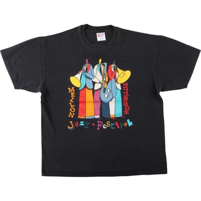 古着 90年代 ヘインズ Hanes HEAVYWEIGHT 50/50 プリントTシャツ メンズXL相当 ヴィンテージ/eaa654841