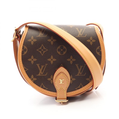 ルイ・ヴィトン LOUIS VUITTON タンブラン ショルダーバッグ バッグ PVCコーティングキャンバス レザー モノグラム レディース ブラウン系 M44860 【中古】