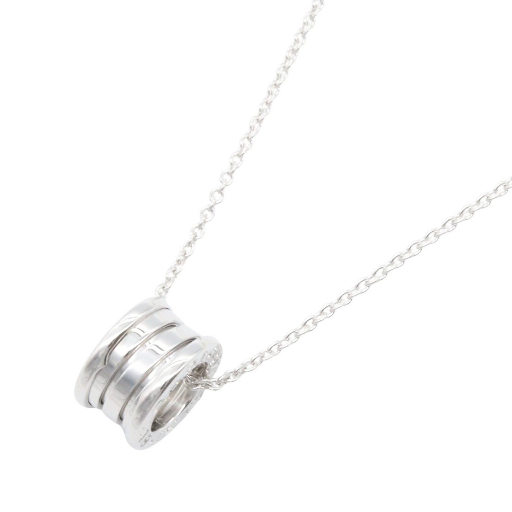 ブルガリ BVLGARI B-zero1 ビーゼロワン ネックレス ネックレス ジュエリー K18WG(ホワイトゴールド) レディース シルバー系 709500 【中古】