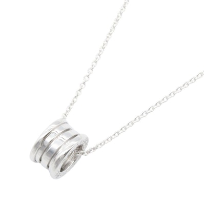 ブルガリ BVLGARI B-zero1 ビーゼロワン ネックレス ネックレス ジュエリー K18WG(ホワイトゴールド) レディース シルバー系 709500 【中古】