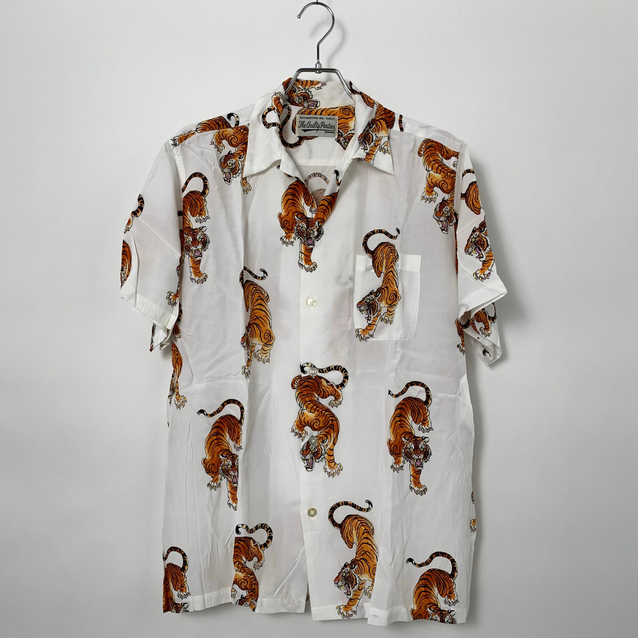 WACKO MARIA Tim Lehi / Hawaiian Shirt "White"