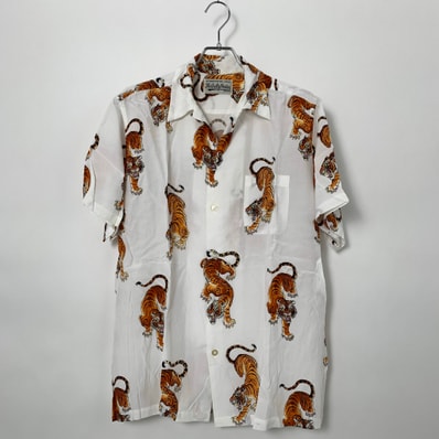 WACKO MARIA Tim Lehi / Hawaiian Shirt "White"