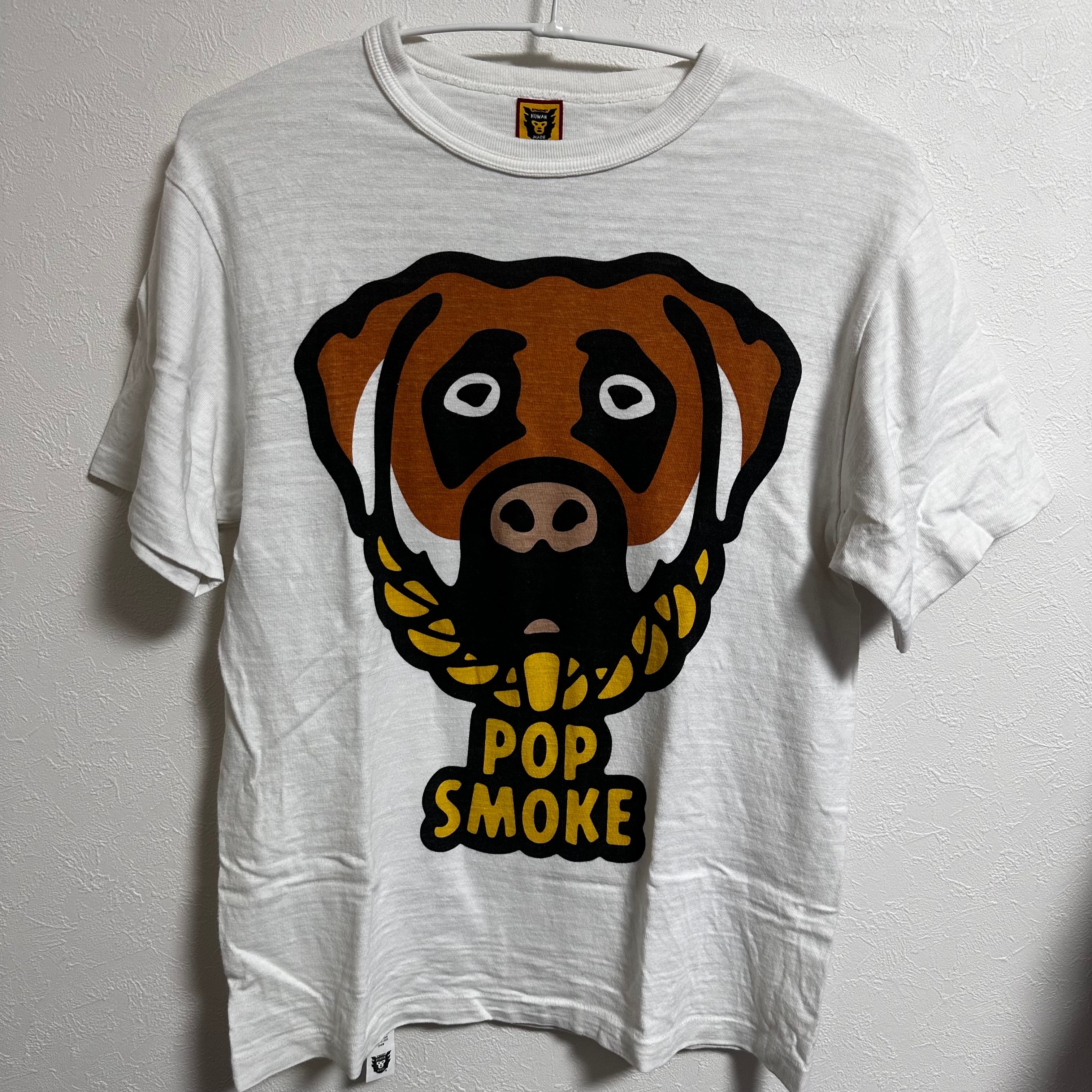 HUMAN MADE VICTOR VICTOR POP SMOKE TEE "White"