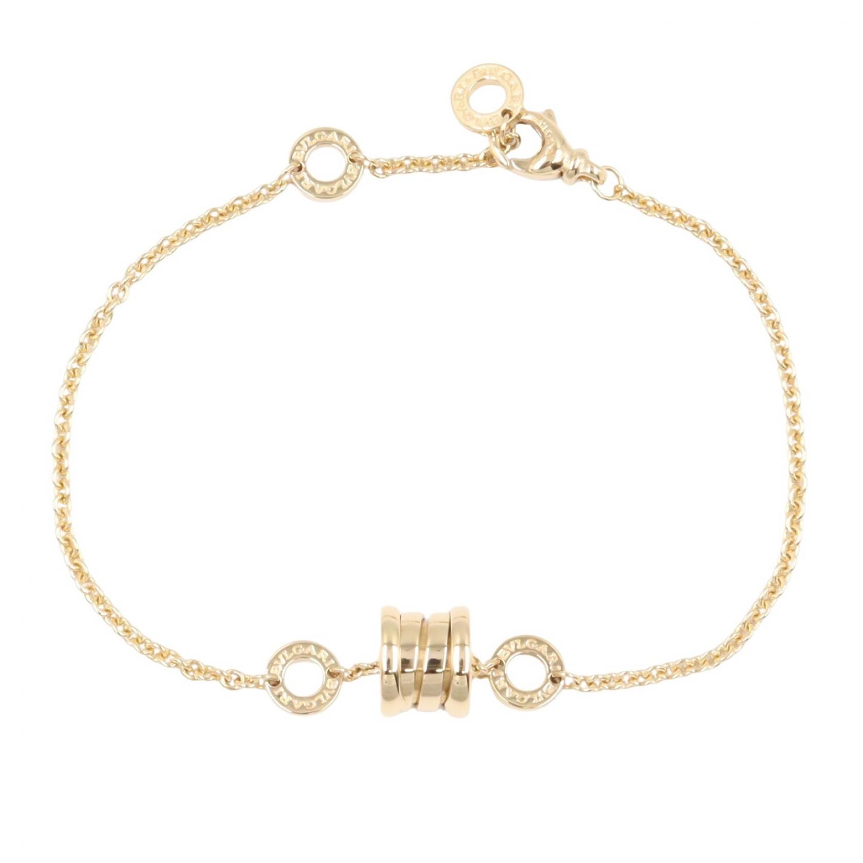ブルガリ BVLGARI B-zero1 ビーゼロワン エレメント ブレスレット ブレスレット アクセサリー K18(イエローゴールド) レディース ゴールド系 340665 【中古】
