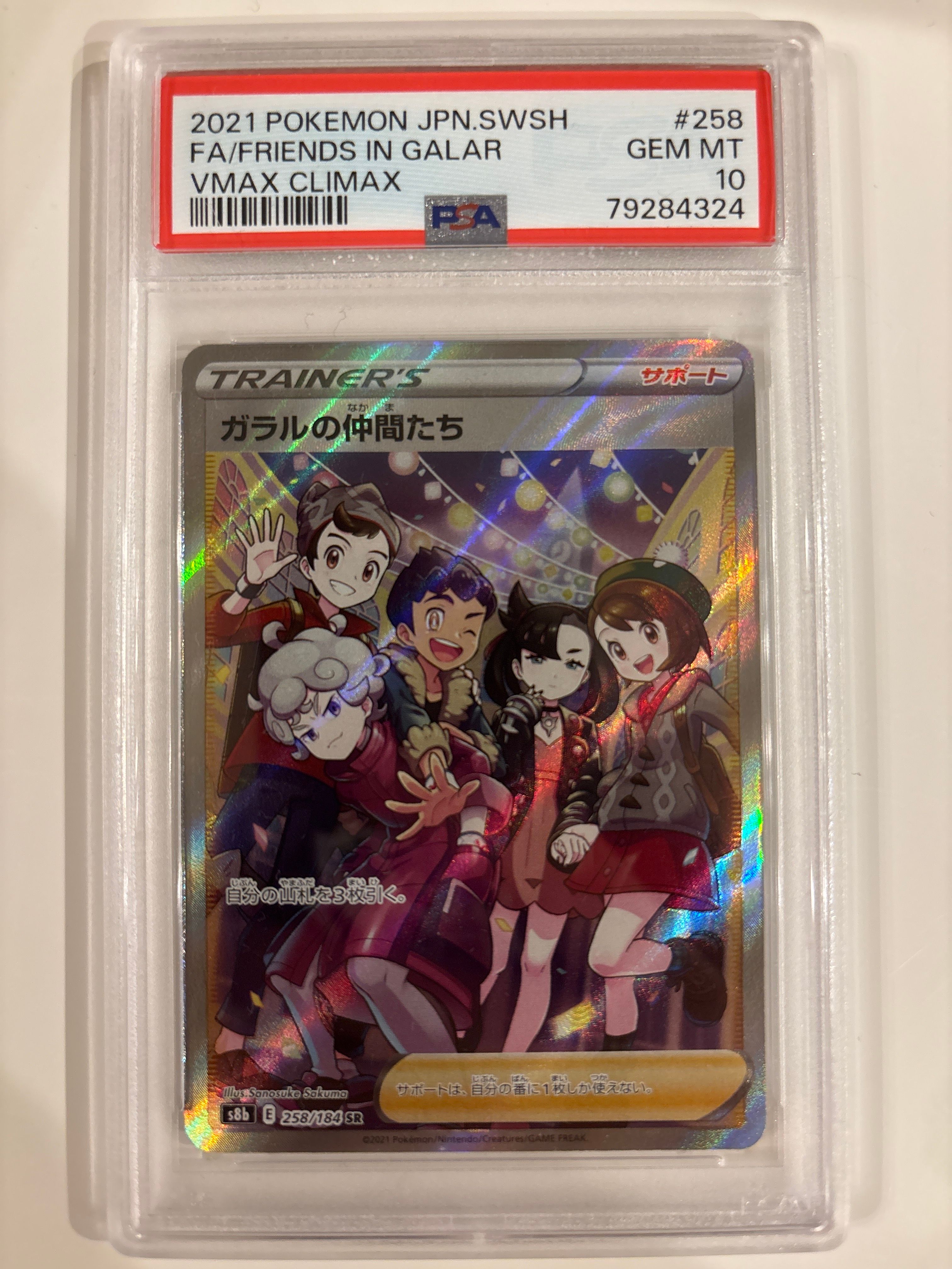 ガラルの仲間たち SR[S8b 258/184](ハイクラスパック「VMAXクライマックス」)