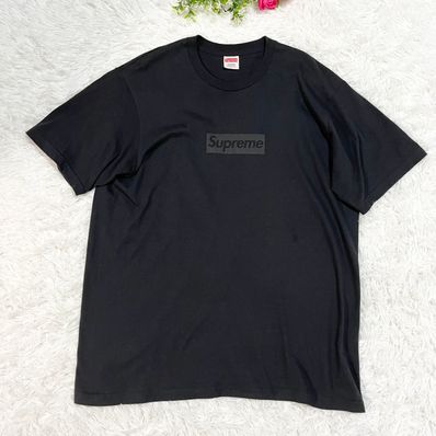 Supreme Tonal Box Logo Tee "Black"