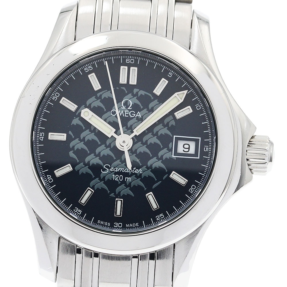 オメガ シーマスター120 ジャックマイヨール2002 レディース 【中古】