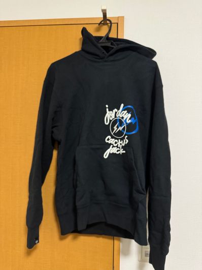 Air Jordan Travis Scott Fragment Hoodie "Black"