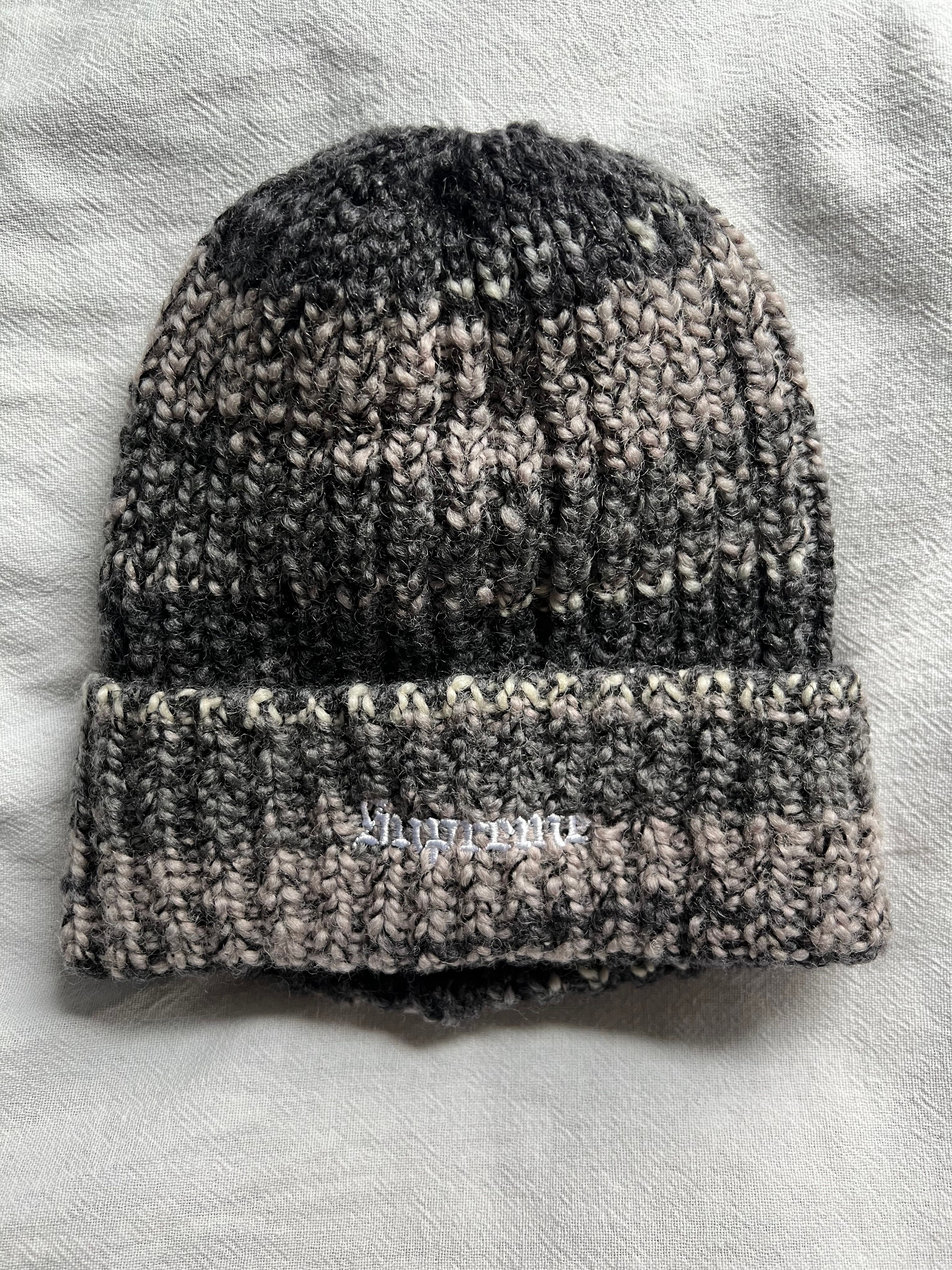 Supreme Space Dye Stripe Beanie 