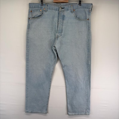 古着 リーバイス Levi's デニム パンツ 501 ストレート 5ポケット 大きいサイズ ボタンフライ ジーンズ ジーパン ブルー系 メンズ