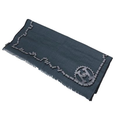 エルメス HERMES ストール Cheval Dechaine ネイビー
