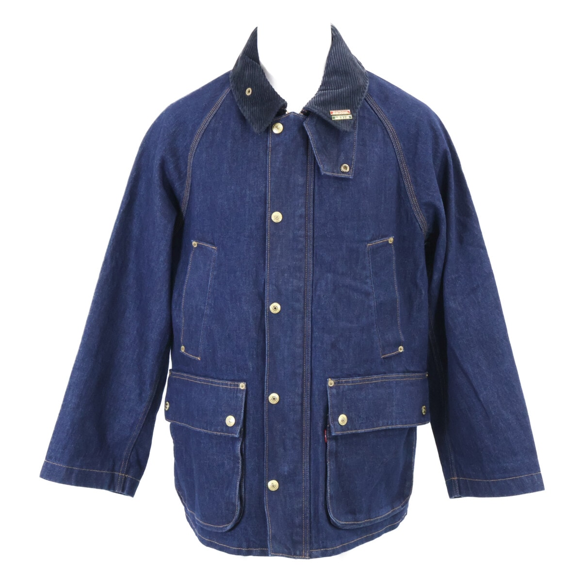 バブアー xLEVI'S リーバイス【美品/国内正規】252MCA1081 BEDALE ビデイル オーバーサイズ デニムジャケット M