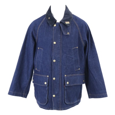 バブアー xLEVI'S リーバイス【美品/国内正規】252MCA1081 BEDALE ビデイル オーバーサイズ デニムジャケット M